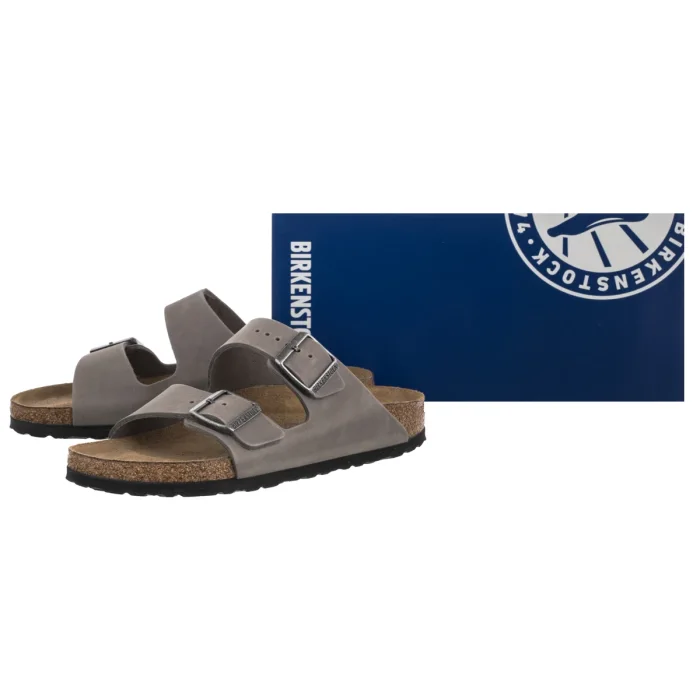 Klapki Birkenstock Arizona BS Soft Footbed Iron 1013645 – zdjęcie 6