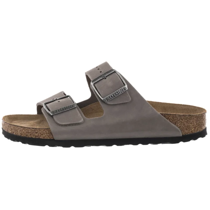 Klapki Birkenstock Arizona BS Soft Footbed Iron 1013645 – zdjęcie 2