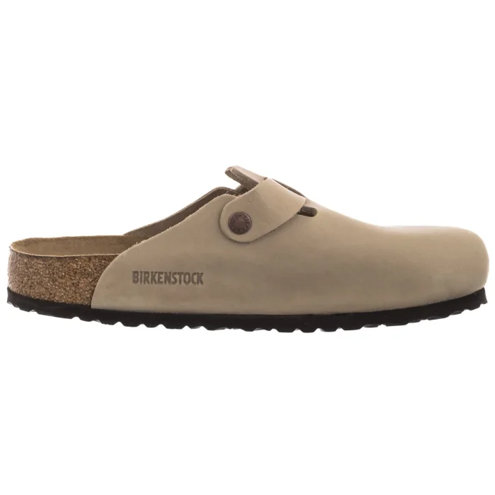 Klapki Birkenstock Boston BS Soft Footbed Tabacco Brown 1018147 – zdjęcie 3