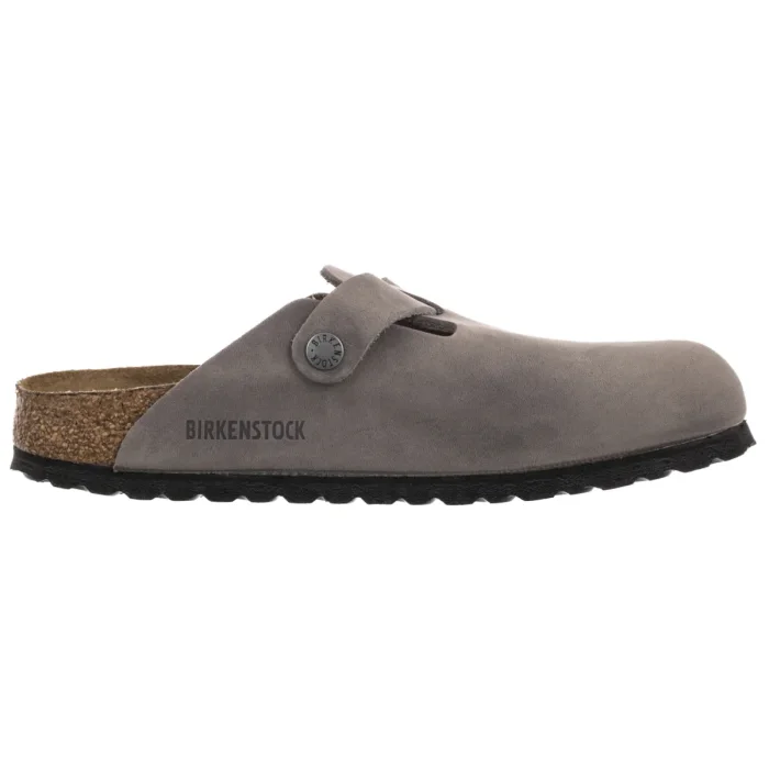 Klapki Birkenstock Boston BS Soft Footbed Iron 1013256 – zdjęcie 3