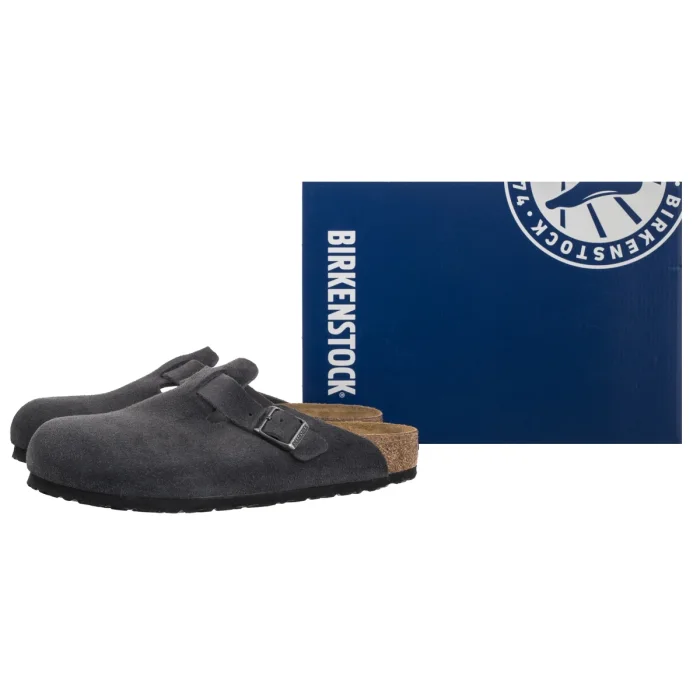 Klapki Birkenstock Boston BS Charcoal 1031676 – zdjęcie 6