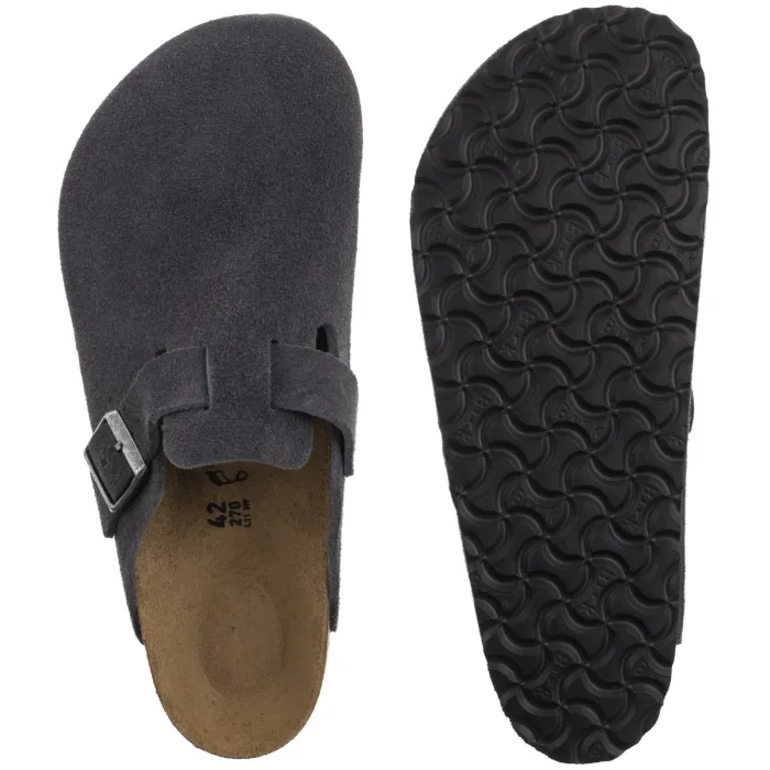 Klapki Birkenstock Boston BS Charcoal 1031676 – zdjęcie 5