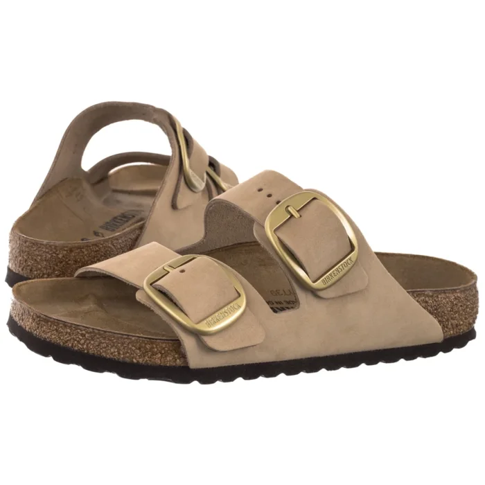 Klapki Birkenstock Arizona Big Buckle Sandcastle 1023957 – zdjęcie 1