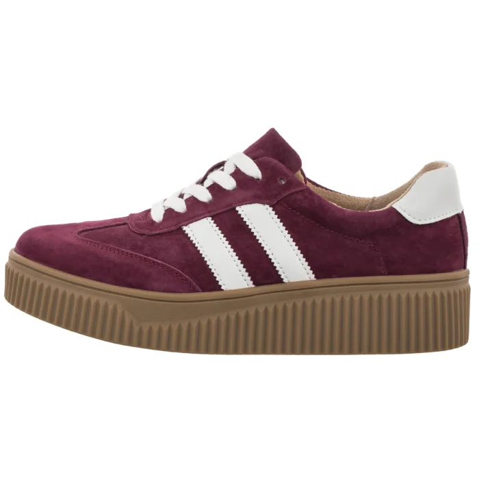 Sneakersy Filippo Bordowe DP6776/26 BG – zdjęcie 2