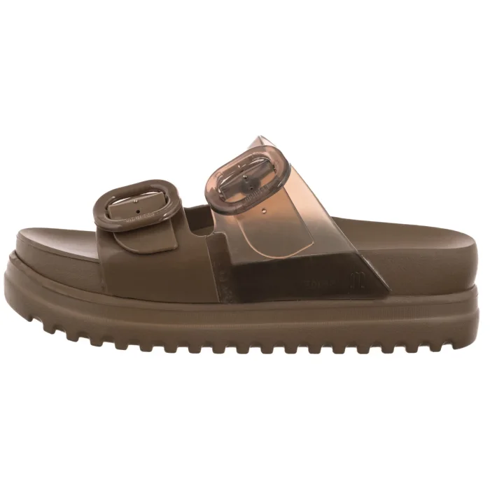 Klapki Melissa Cozy Platform AD 36158/BT685 Light Brown/Brown – zdjęcie 2