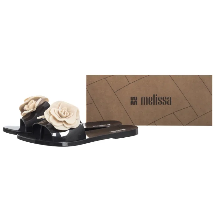 Klapki Melissa Babe Petals AD 37817/BO947 Black/Beige – zdjęcie 6