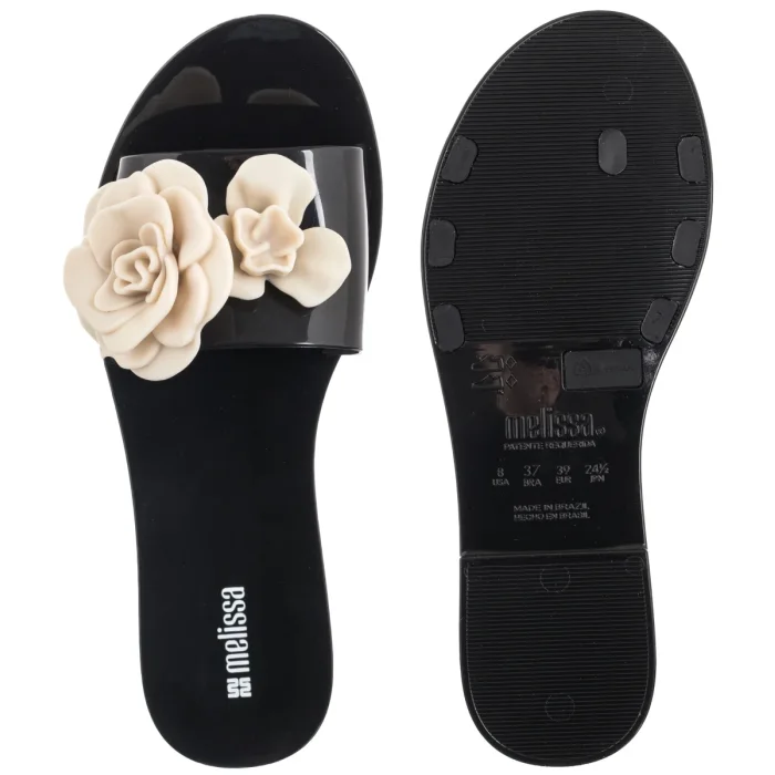 Klapki Melissa Babe Petals AD 37817/BO947 Black/Beige – zdjęcie 5