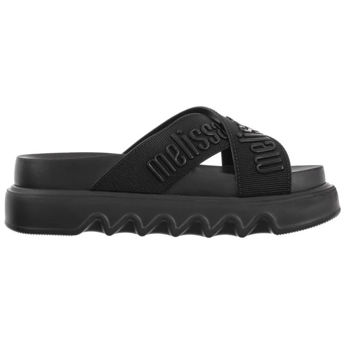 Klapki Melissa Cross M Lover Platform 37368/BN653 Black – zdjęcie 3