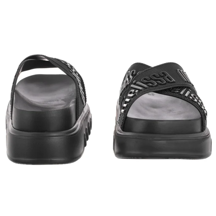 Klapki Melissa Cross M Lover Platform 37368/BN653 Black – zdjęcie 4