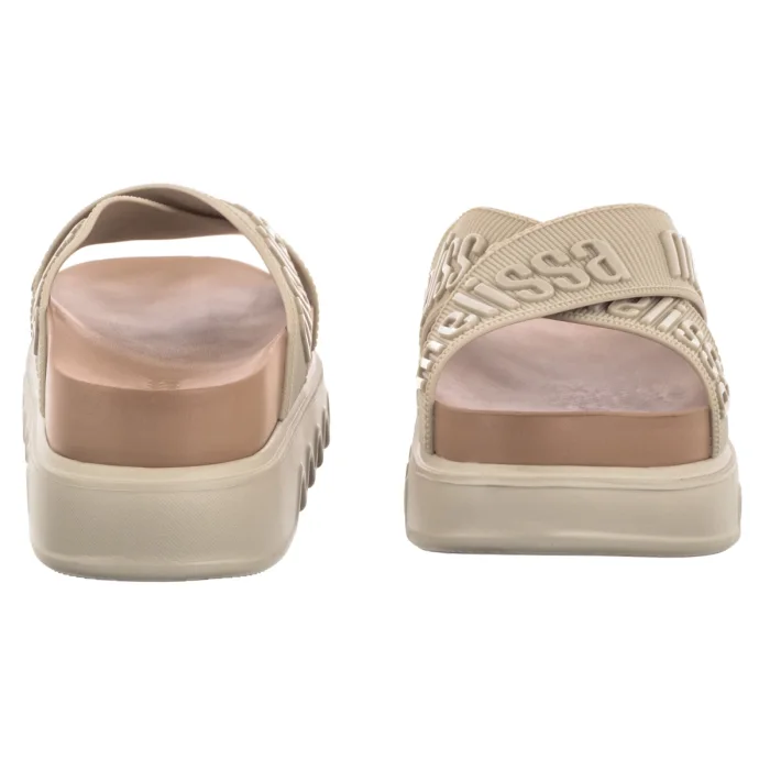 Klapki Melissa Cross M Lover Platform 37368/BS186 Beige/Brown – zdjęcie 4