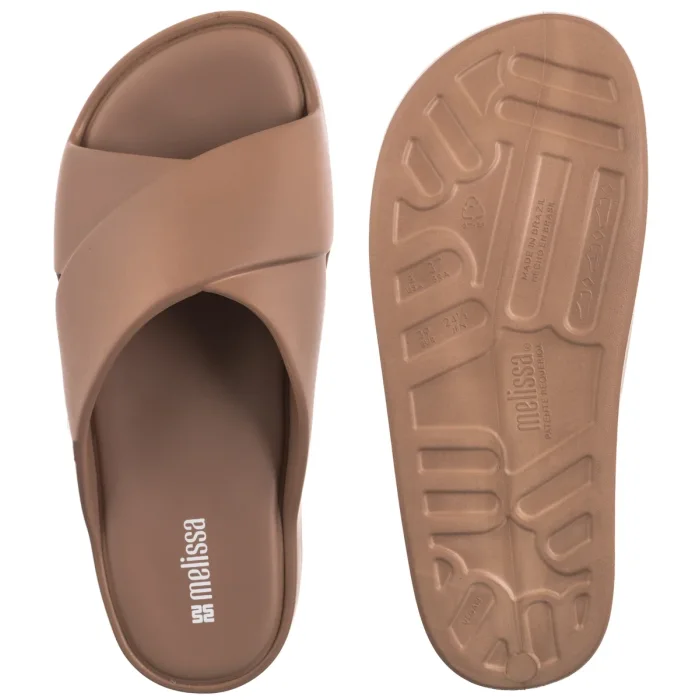 Klapki Melissa Free Cross AD 37857/BO545 Brown – zdjęcie 5