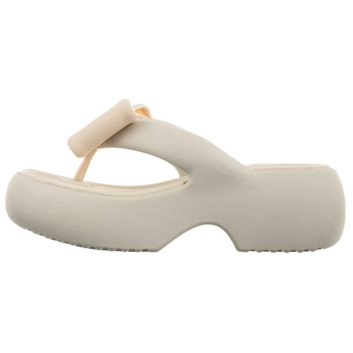 Japonki Melissa Free Fuzzy Platform BO 37622/BS135 Beige – zdjęcie 2