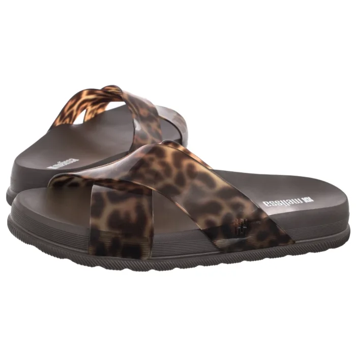 Klapki Melissa Cozy Slide II AD 38074/BU447 Dark Brown – zdjęcie 1