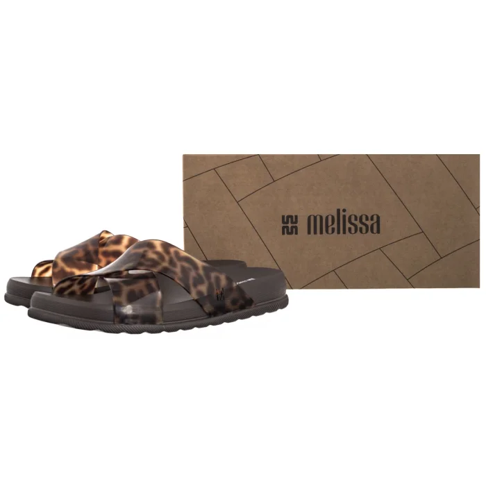 Klapki Melissa Cozy Slide II AD 38074/BU447 Dark Brown – zdjęcie 6