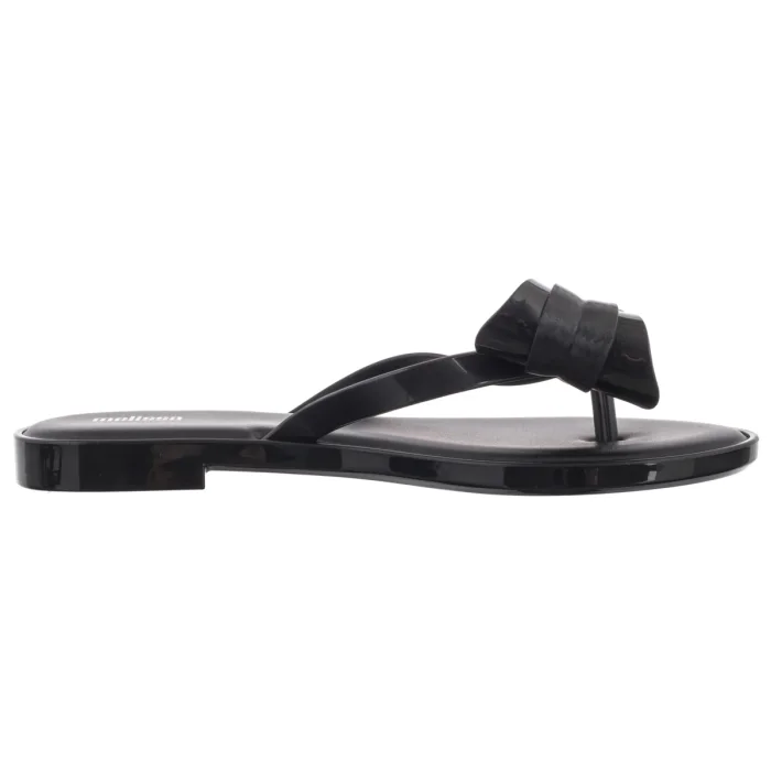 Japonki Melissa Flip Flop Slim V AD 35748/BQ487 Black – zdjęcie 3