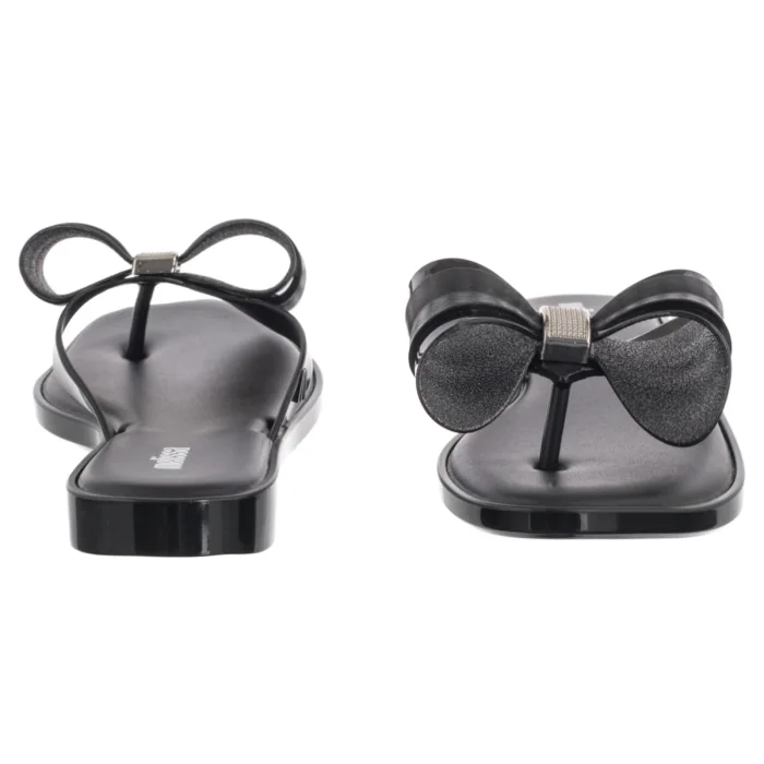 Japonki Melissa Flip Flop Slim V AD 35748/BQ487 Black – zdjęcie 4