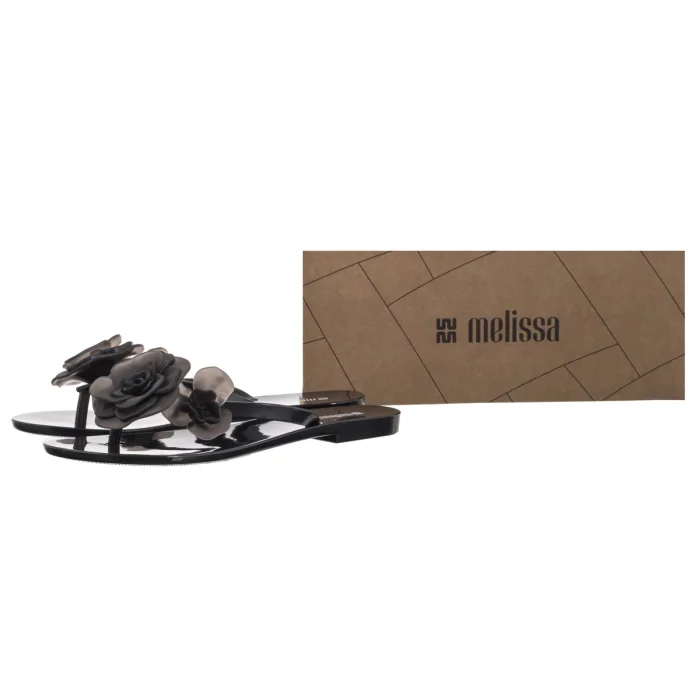 Japonki Melissa Harmonic Petals AD 37818/BO916 Black – zdjęcie 6