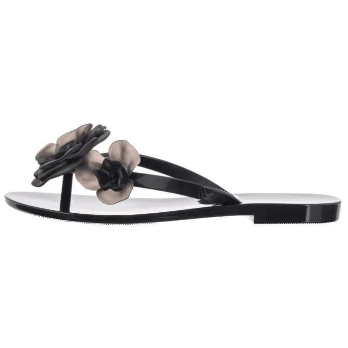 Japonki Melissa Harmonic Petals AD 37818/BO916 Black – zdjęcie 2