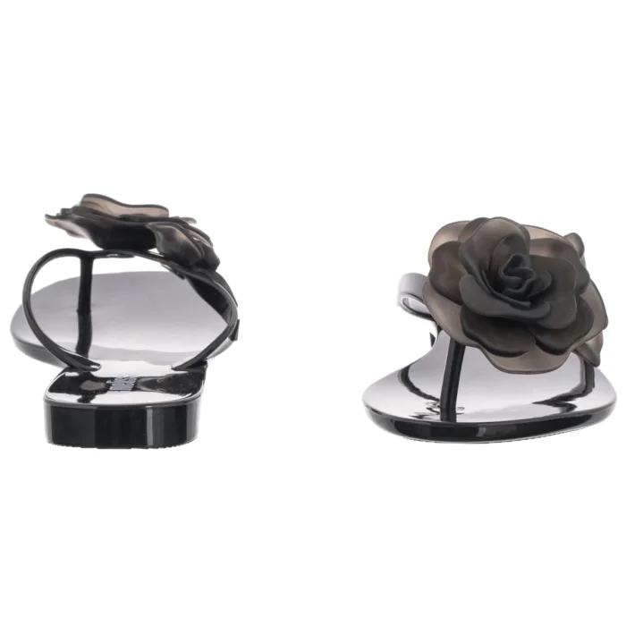 Japonki Melissa Harmonic Petals AD 37818/BO916 Black – zdjęcie 4