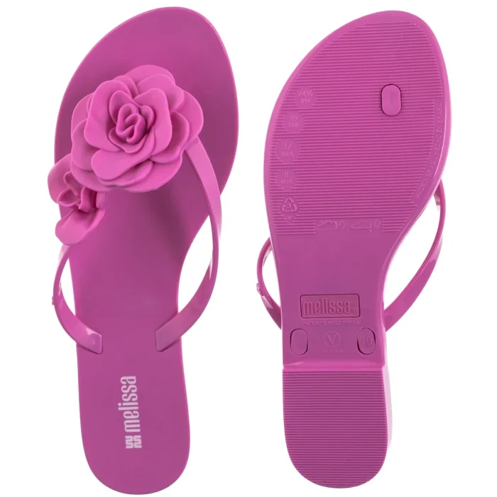 Japonki Melissa Harmonic Petals AD 37818/BS543 Lilac – zdjęcie 5