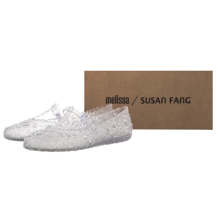 Baleriny Melissa Daphnis Ballerina+SU 37881/BV257 Clear/White – zdjęcie 6