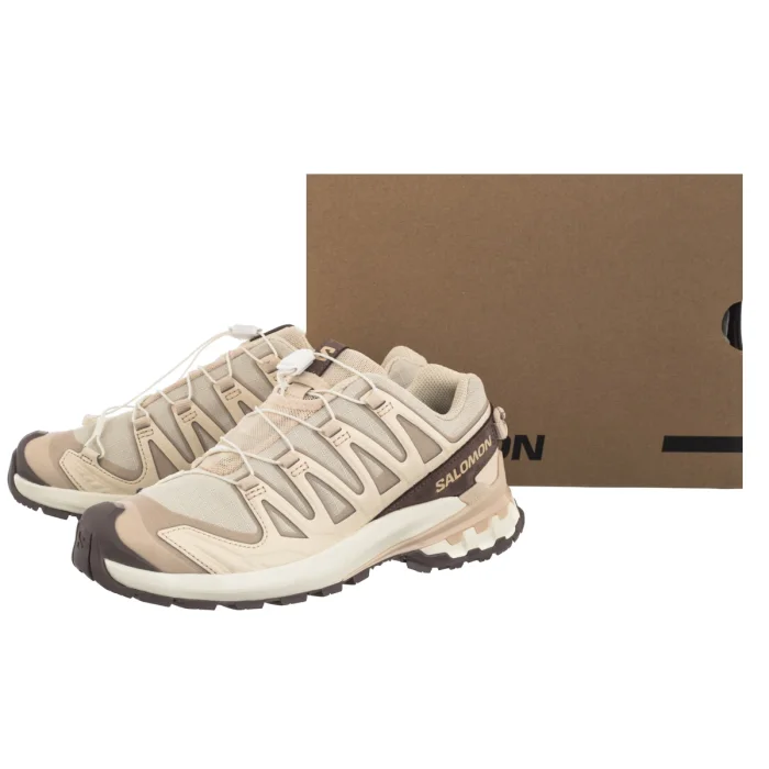Buty Trekkingowe Salomon XA Pro 3D V9 Lifelong W Tapioca/Tapioca/Iron 491539 – zdjęcie 6