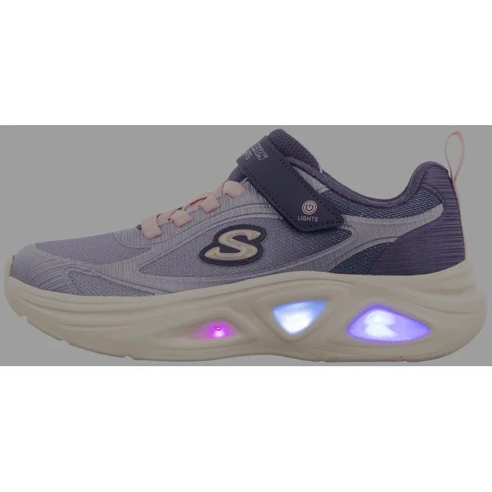 Buty Sportowe Skechers S Lights Sola Glow 2.0 Nvy/Pink 303729L/NVPK – zdjęcie 6