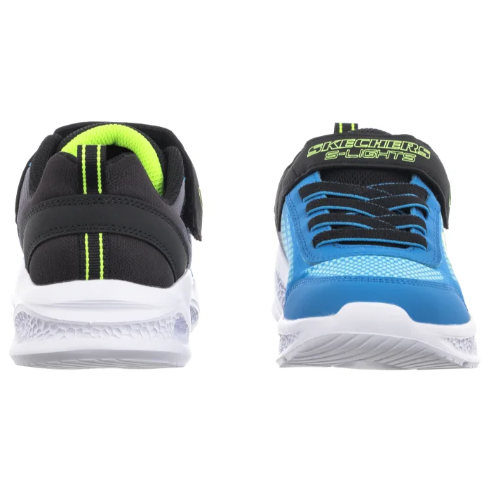 Buty Sportowe Skechers Meteor Lights Krendox Black/Blue 401495L/BKBL – zdjęcie 4
