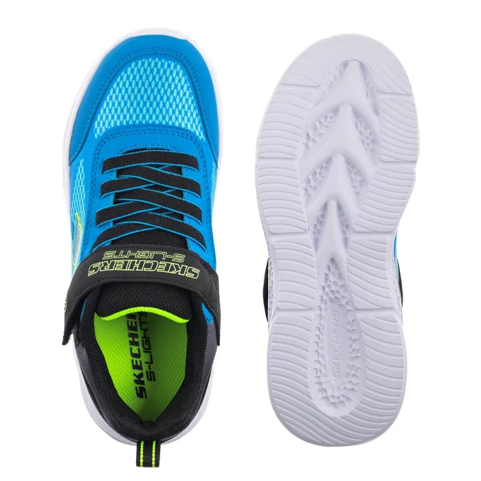 Buty Sportowe Skechers Meteor Lights Krendox Black/Blue 401495L/BKBL – zdjęcie 5