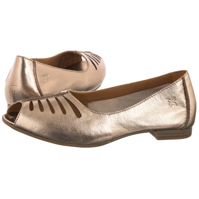 Baleriny Maciejka Miedziane P7541-32/00-1 – zdjęcie 1