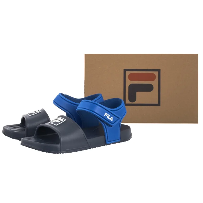 Sandałki Fila Fiori Cb Sandal Kids Prime Blue FFK0253.53293 – zdjęcie 6