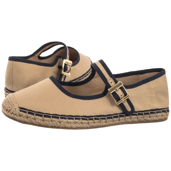Espadryle Tommy Hilfiger Buckle Maryjane Espadrille Space Blue FW0FW09239 DW6 – zdjęcie 1