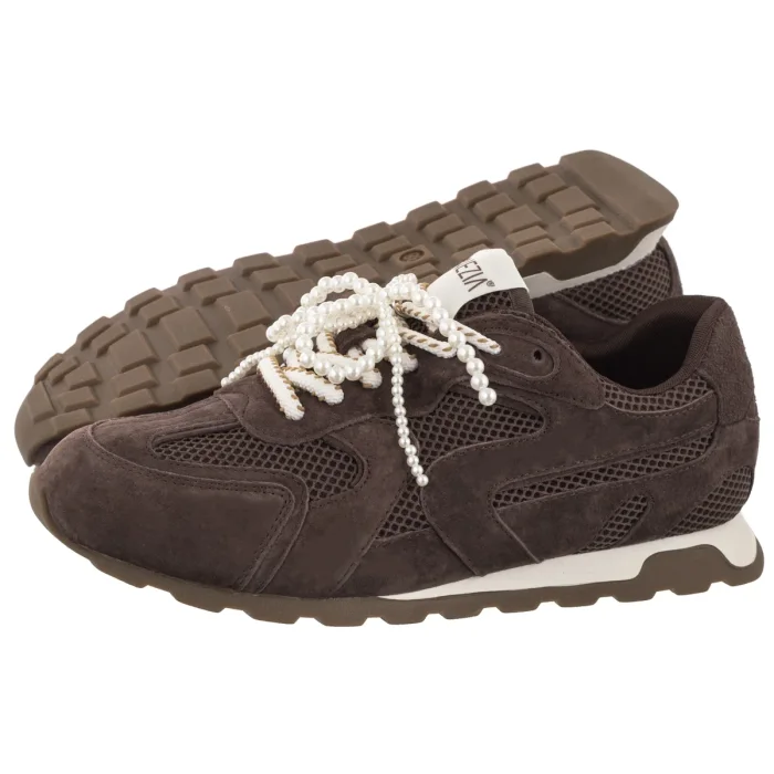 Sneakersy Venezia Brązowe V442-05601-15TDM – zdjęcie 1