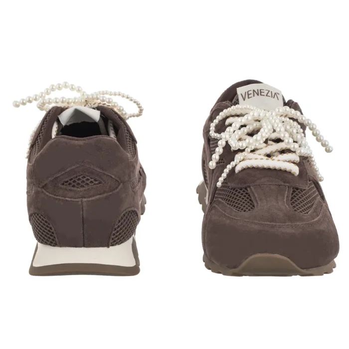 Sneakersy Venezia Brązowe V442-05601-15TDM – zdjęcie 4