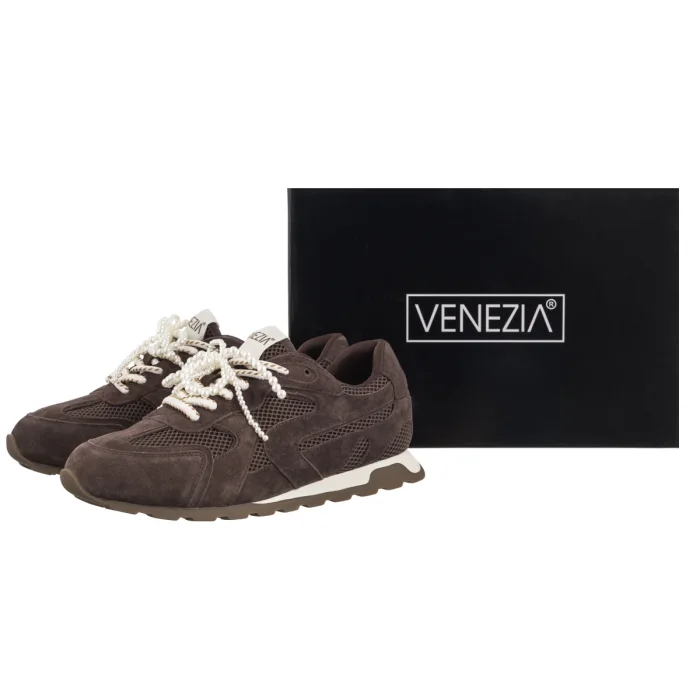 Sneakersy Venezia Brązowe V442-05601-15TDM – zdjęcie 6