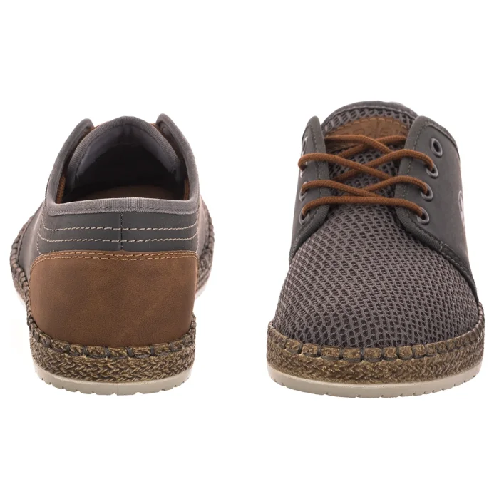 Półbuty Rieker Szare B5249-45 Grey – zdjęcie 4