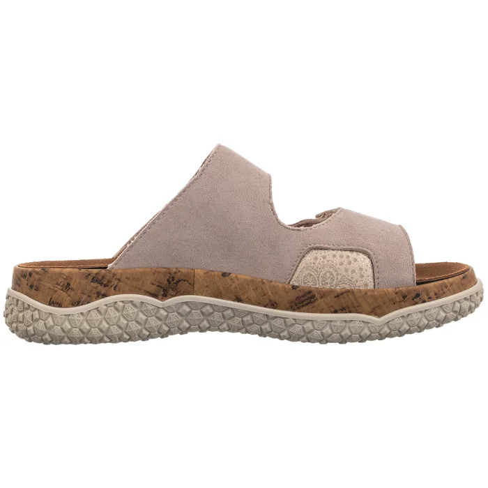 Klapki Rieker Beżowe V0302-60 Beige – zdjęcie 3