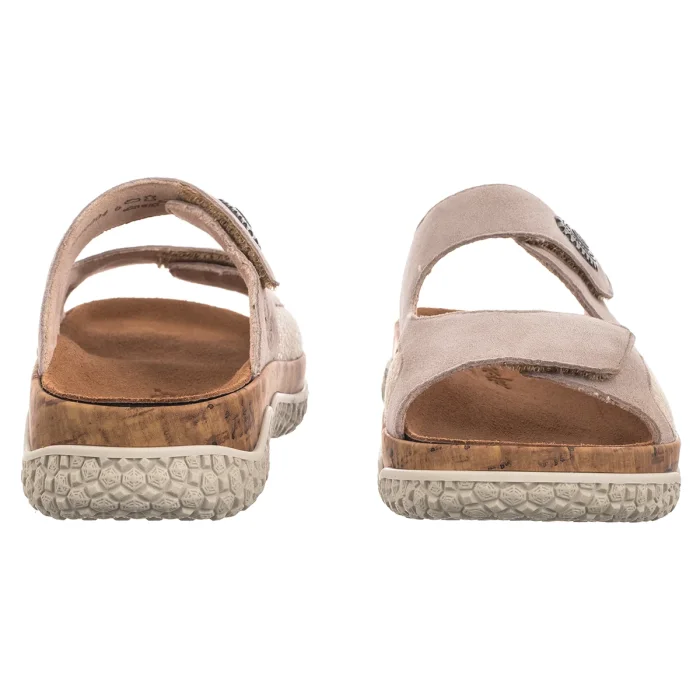 Klapki Rieker Beżowe V0302-60 Beige – zdjęcie 4