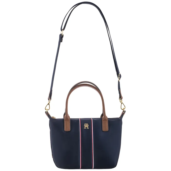 Torebka Tommy Hilfiger Popette Mini Tote Corp AW0AW17707 0GY – zdjęcie 5