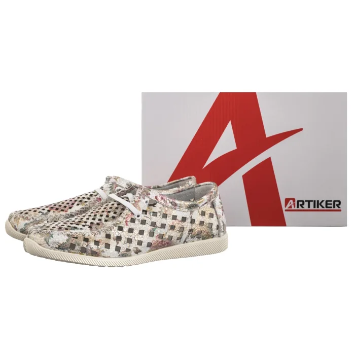 Półbuty Artiker Szare 58C0170 – zdjęcie 6