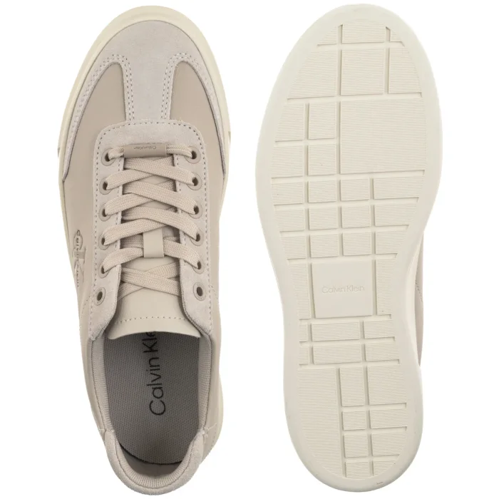 Sneakersy Calvin Klein Basket Cups Lup Wt Lth Su Stony Beige/Marshmallow HW0HW02984 066 – zdjęcie 5