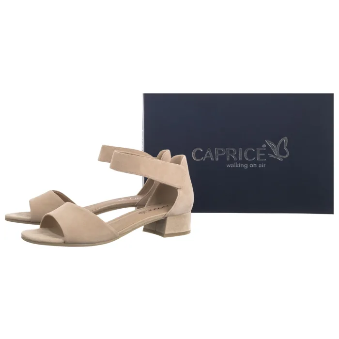 Sandały Caprice Beżowe 9-28212-42 405 Beige Suede – zdjęcie 6