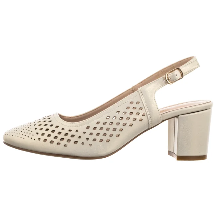 Czółenka Sergio Leone Perłowe SK 854 – zdjęcie 2