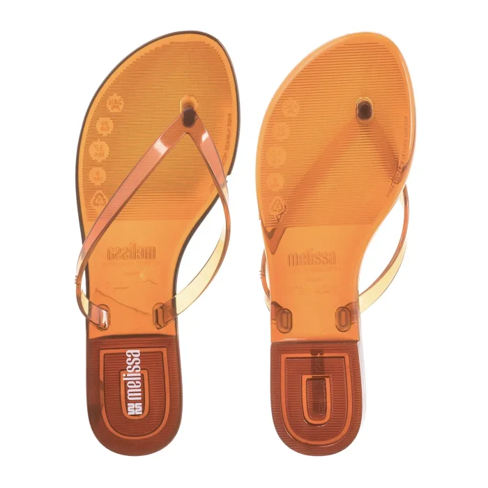 Japonki Melissa Harmonic Jelly AD 38105/BX985 Clear Brown  – zdjęcie 5