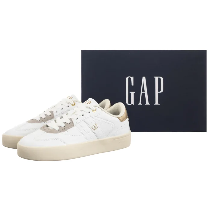 Sneakersy GAP Boulder White/Gold GPW6142300070 – zdjęcie 6