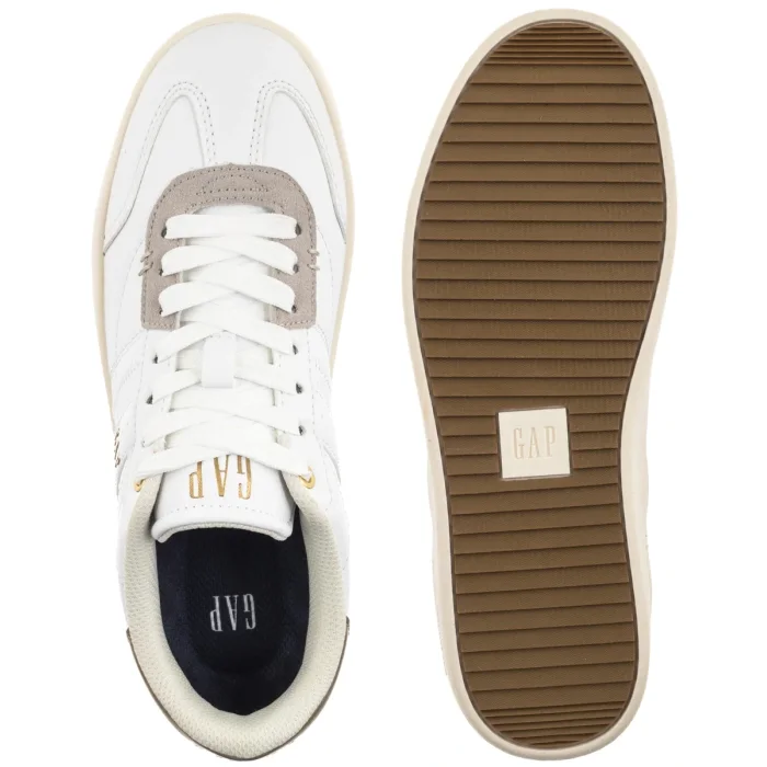 Sneakersy GAP Boulder White/Gold GPW6142300070 – zdjęcie 5