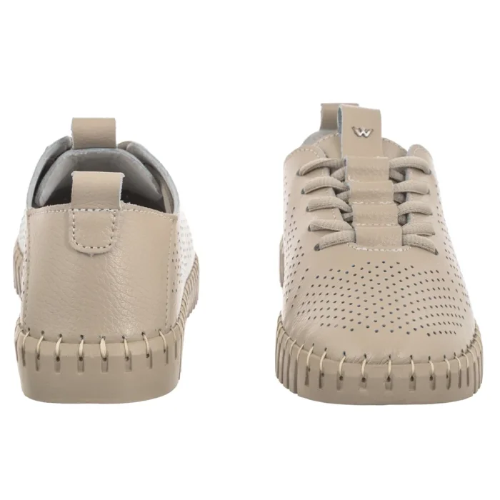 Półbuty Wojas Beżowe 46267-54 – zdjęcie 4