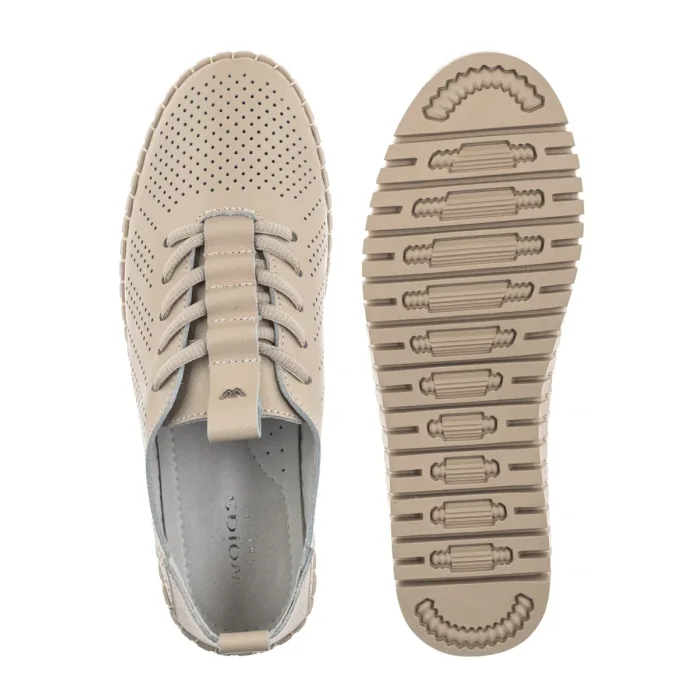 Półbuty Wojas Beżowe 46267-54 – zdjęcie 5