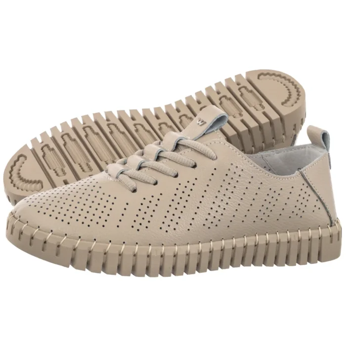 Półbuty Wojas Beżowe 46267-54 – zdjęcie 1