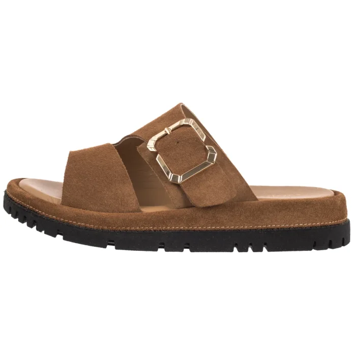 Klapki Wojas Beżowe 74163-64 – zdjęcie 2